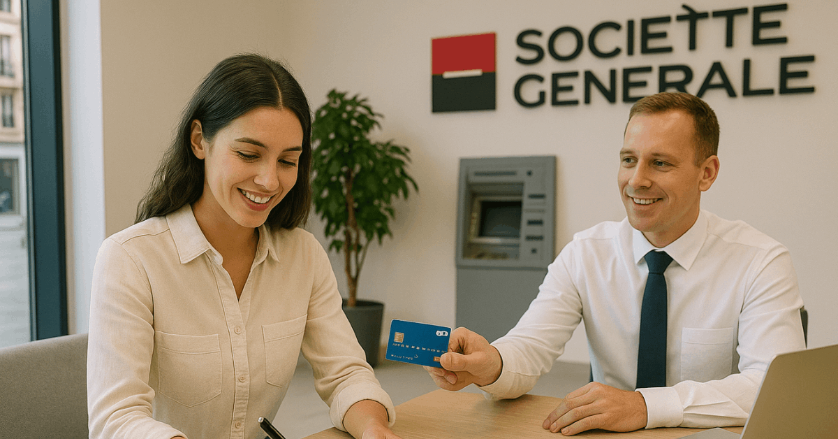 Comment faire une demande de carte Visa Société Générale