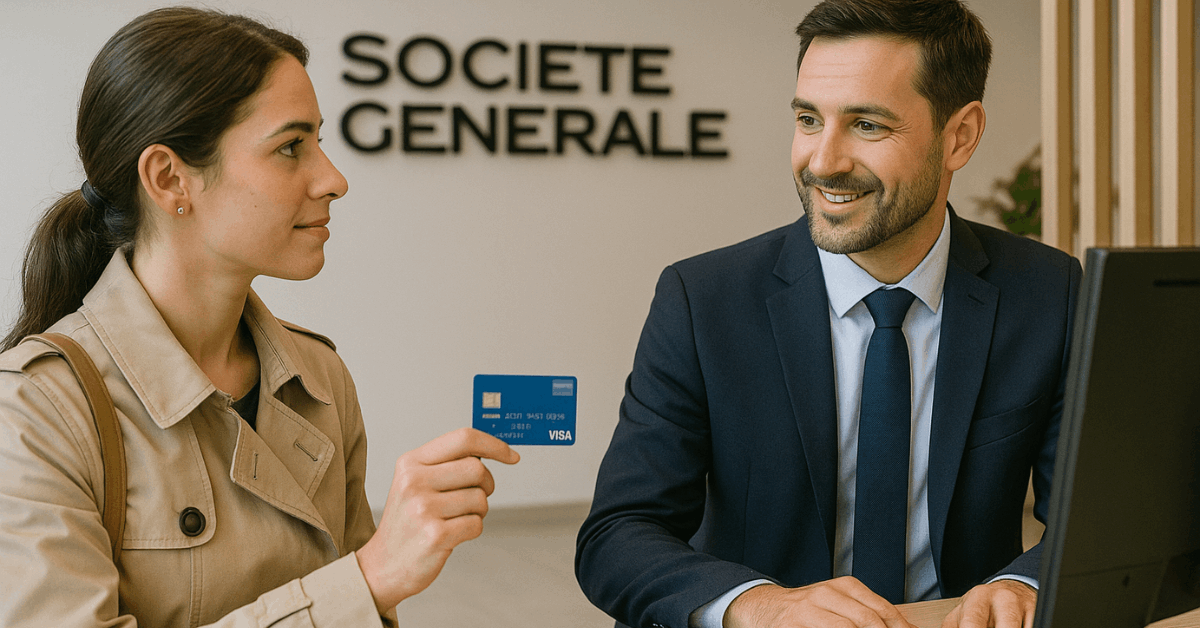 Comment faire une demande de carte Visa Société Générale